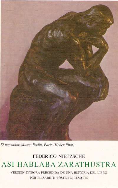 Así Hablaba Zaratustra