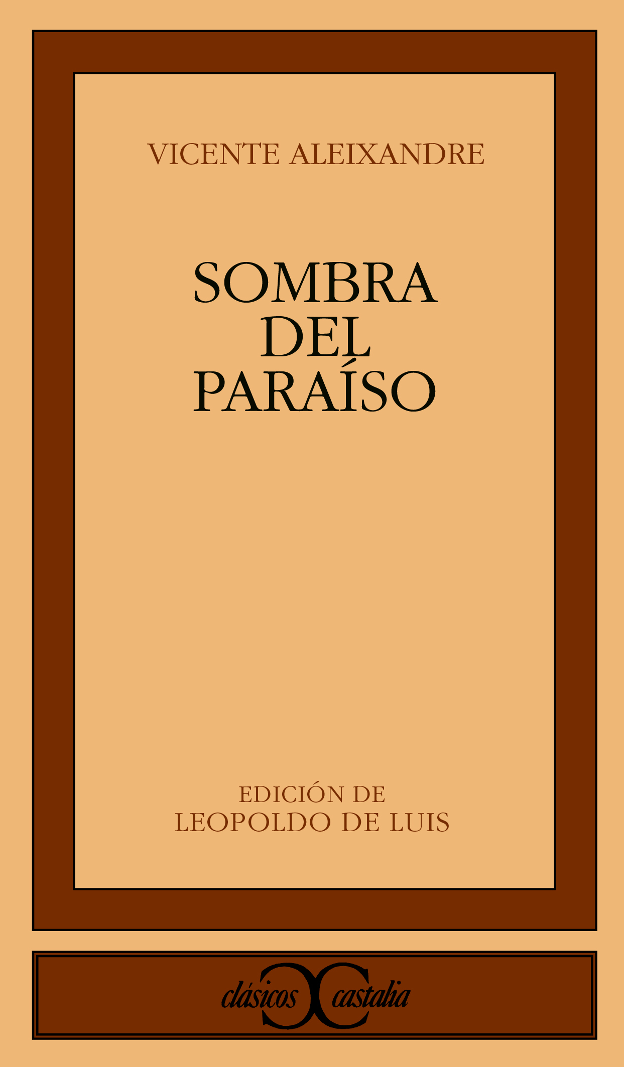 Sombra del Paraíso                                                              .