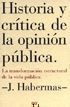 Historia y crítica de la opinión pública