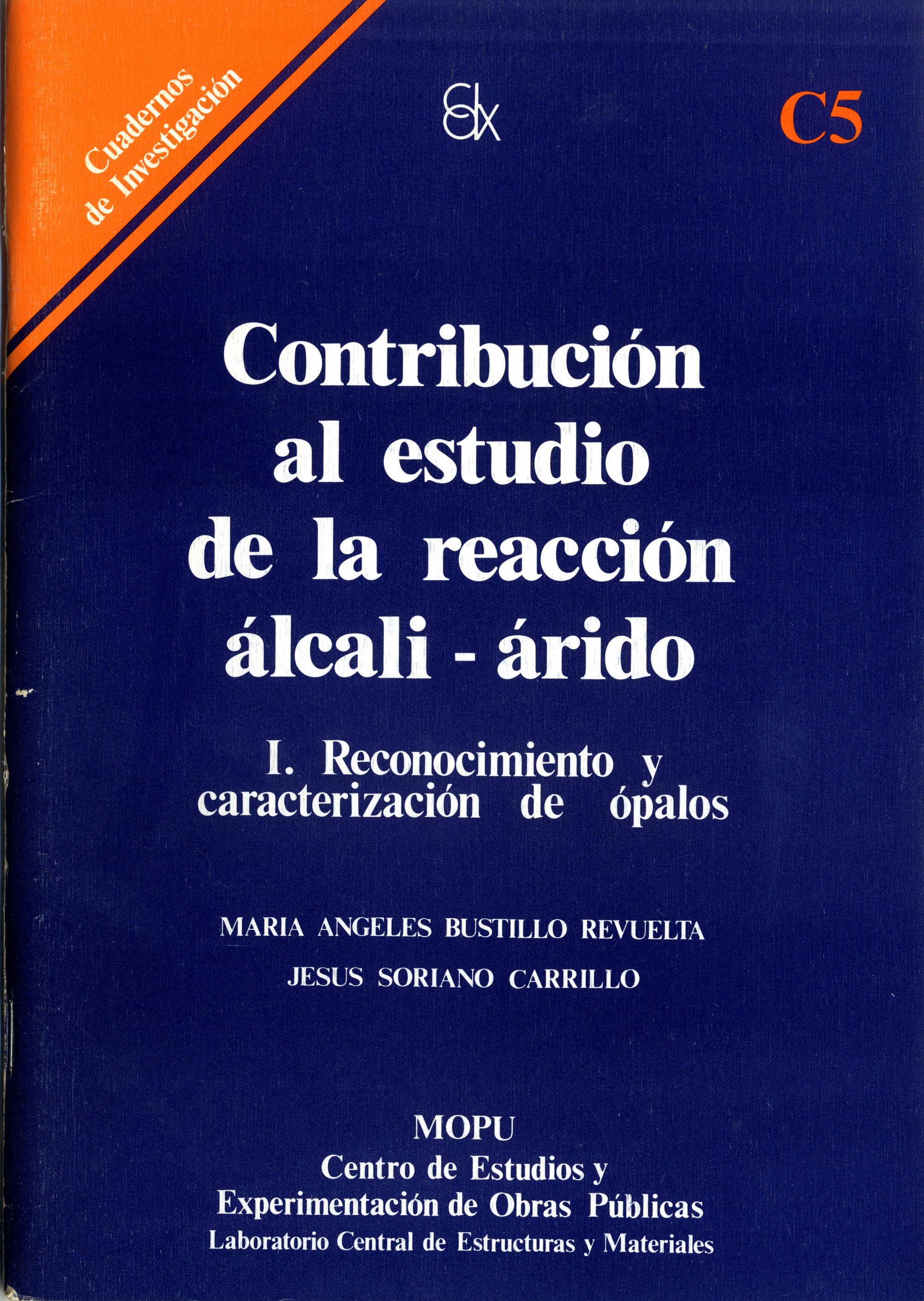 Contribución al estudio de la reacción álcali-árido. C-5