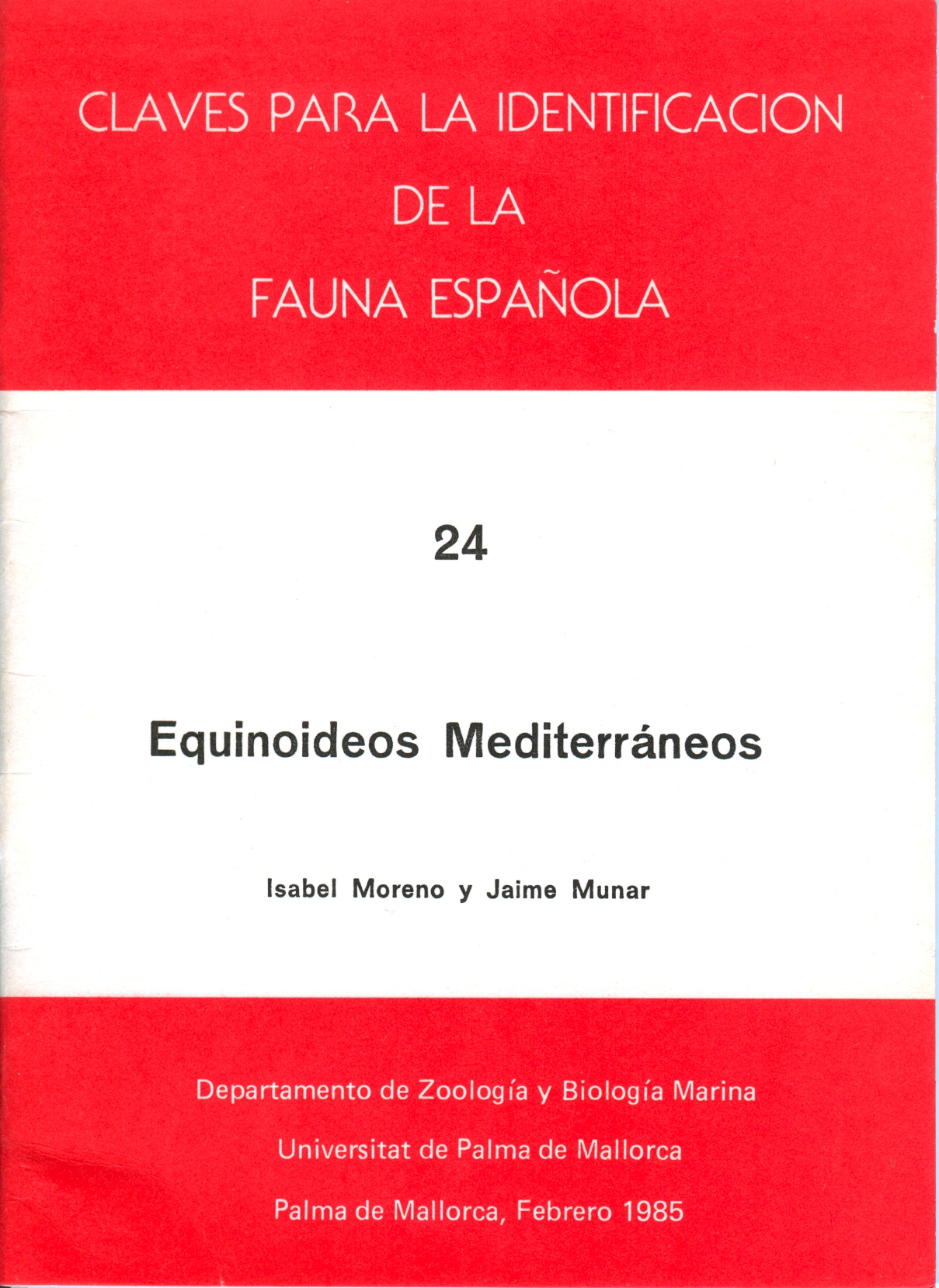 Equinoideos Mediterráneos