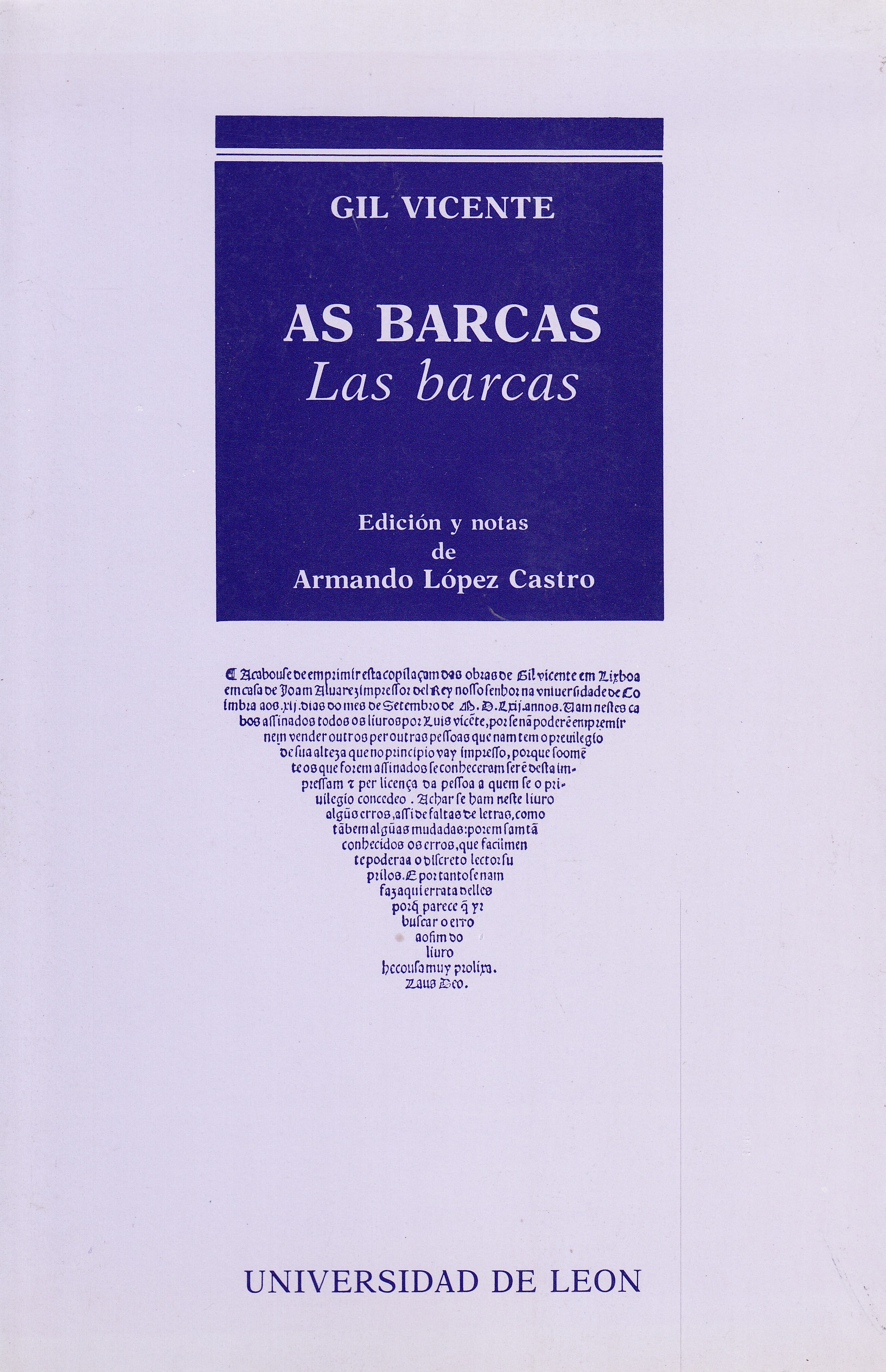 As barcas