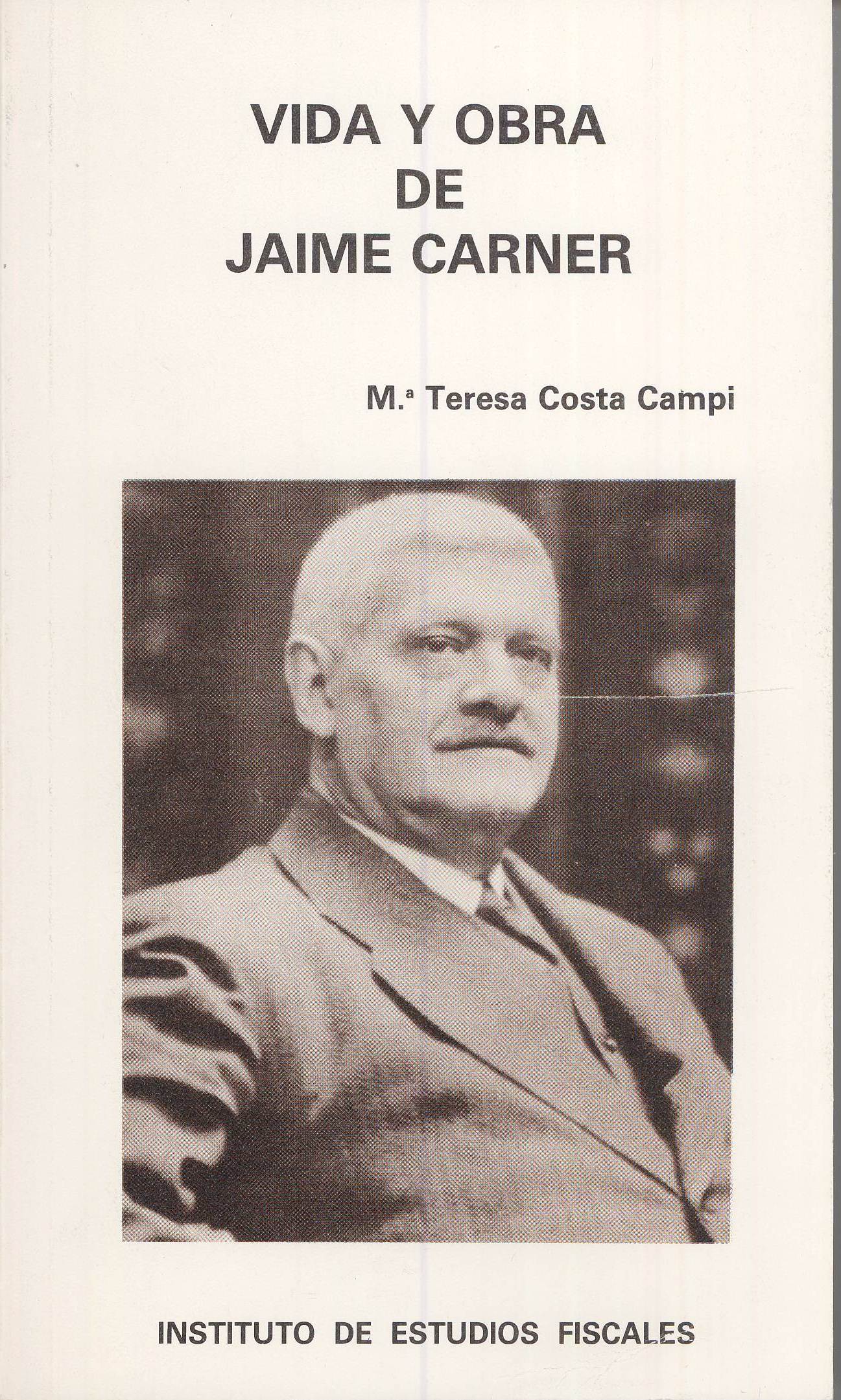 Vida y obra de Jaime Carner