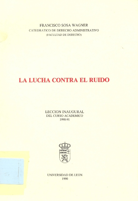 La lucha contra el ruido