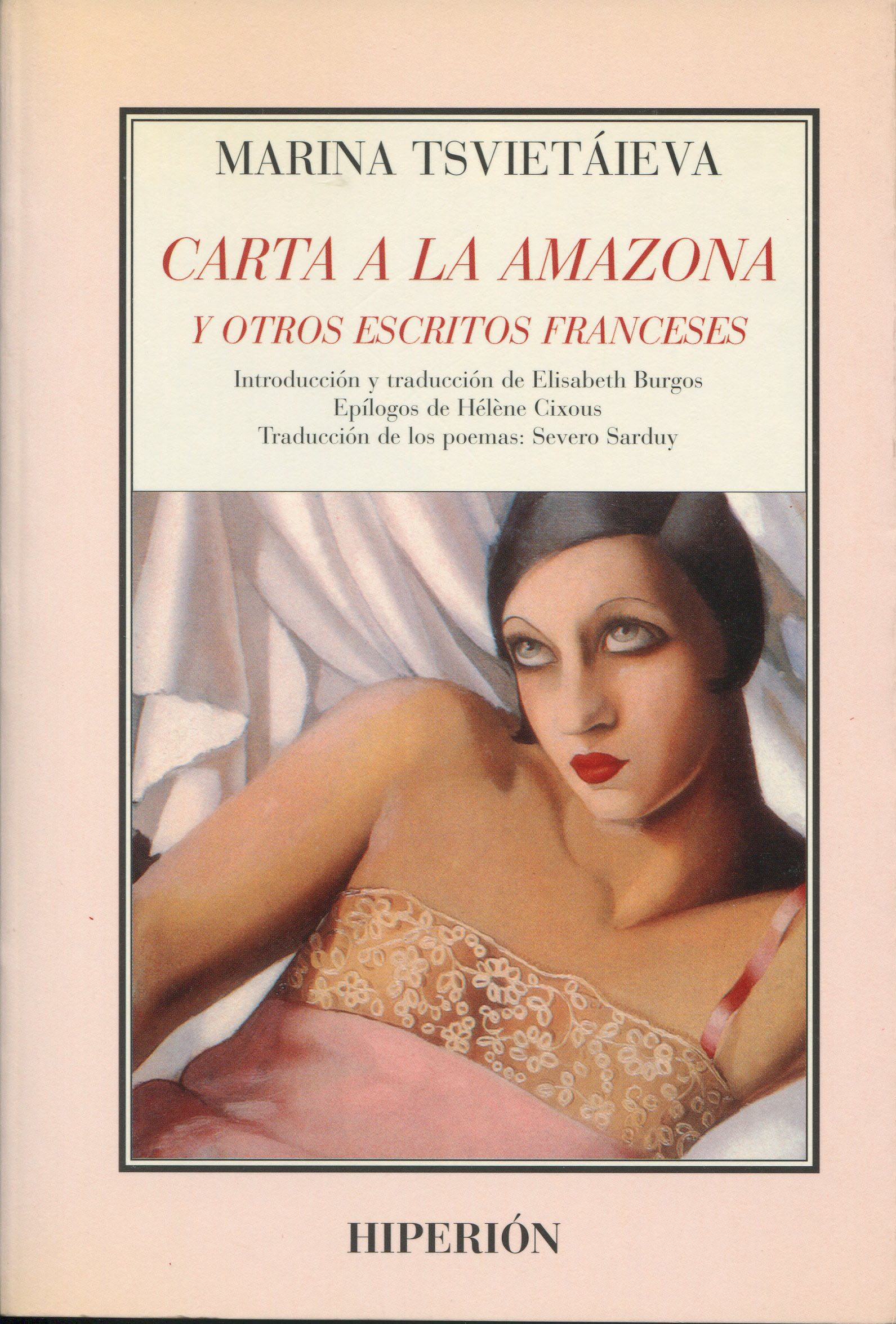 Carta a la Amazona y otros escritos franceses