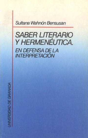 Saber literario y hermenéutica