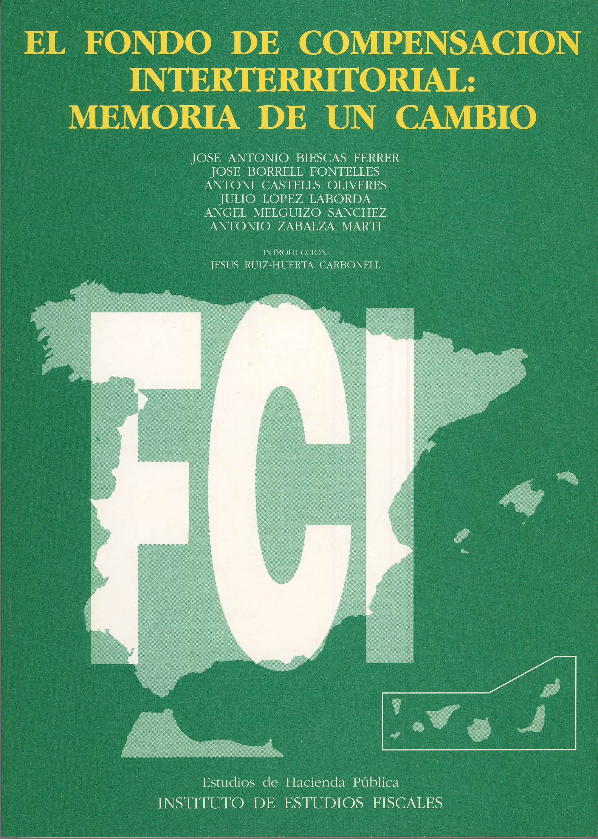 El fondo de compensación interterritorrial: memoria de un cambio