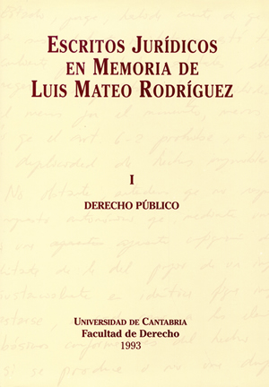 Escritos jurídicos en memoria de Luis Mateo Rodríguez