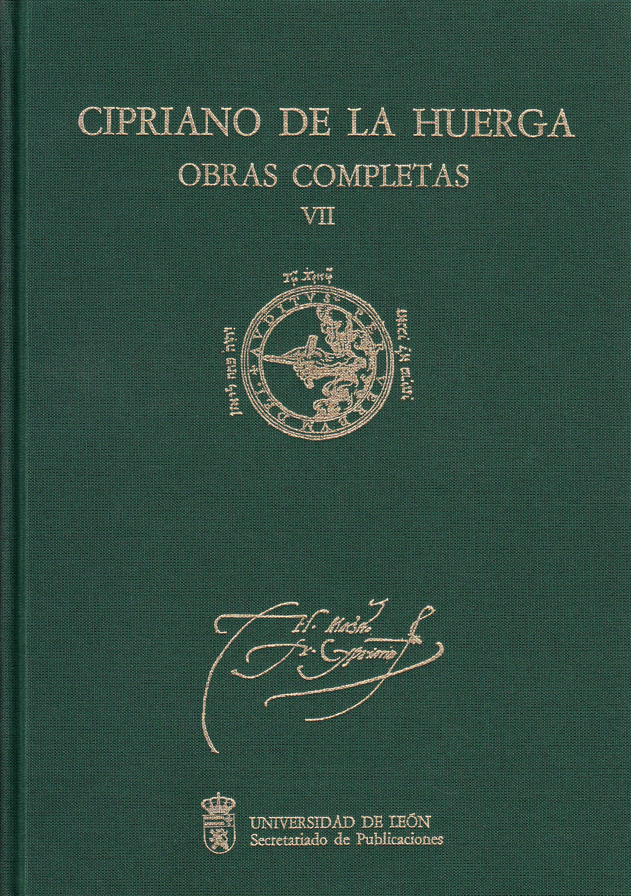Cipriano de la Huerga. Obras Completas. Vol. VII "Comentario al profeta Nahum I"