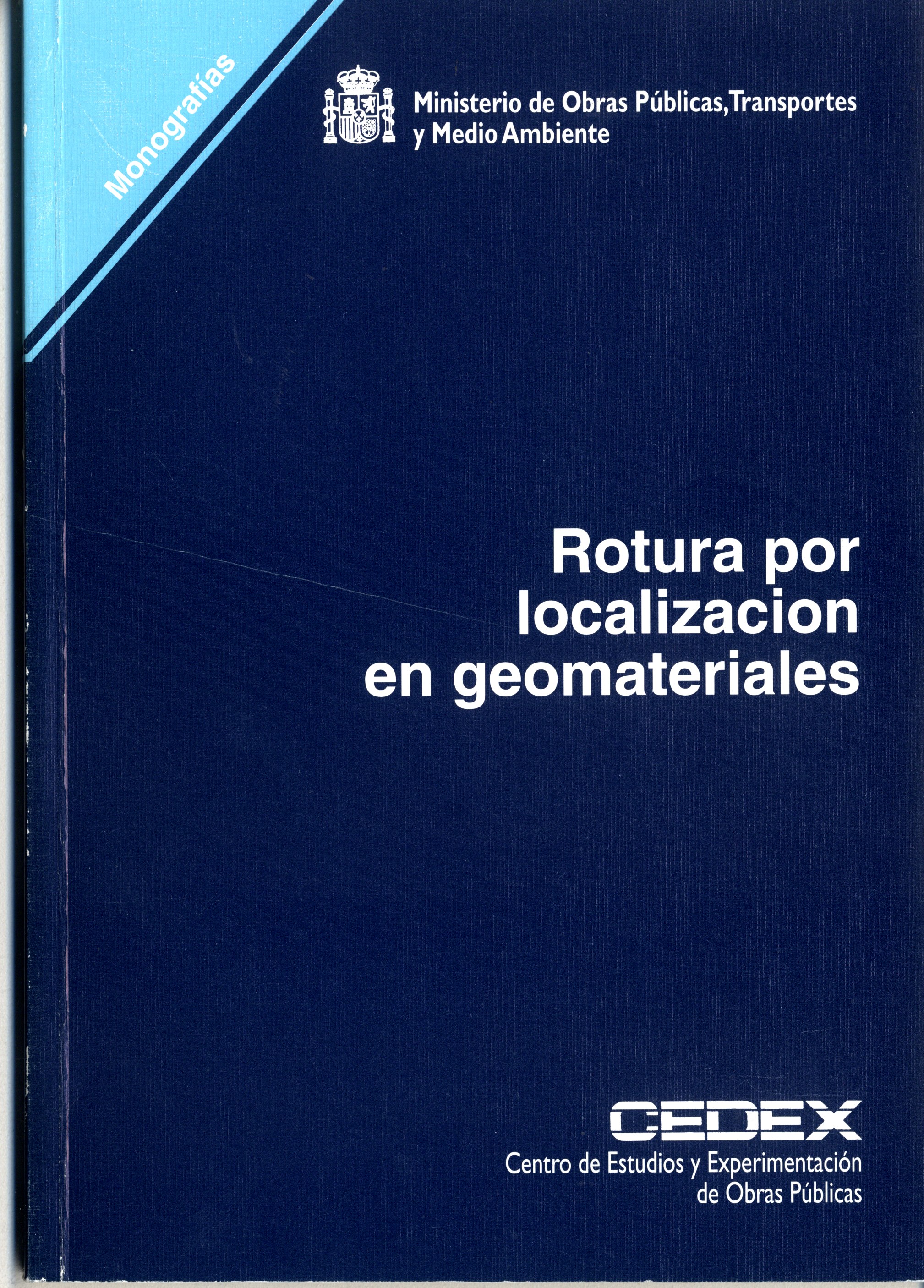 Rotura por localización en geomateriales. M-41