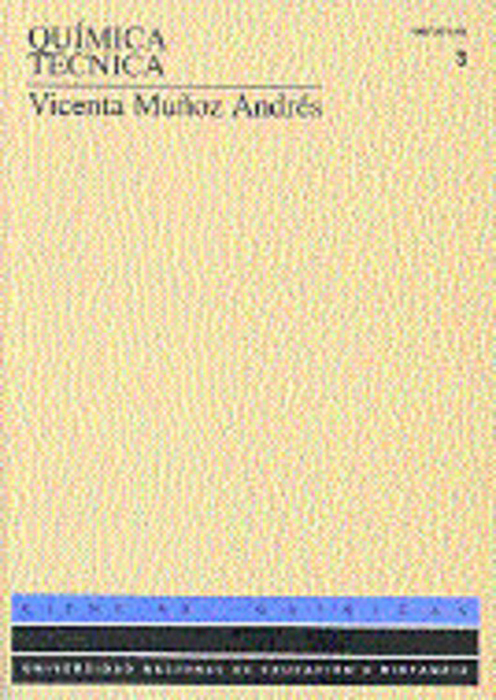 Química técnica. Tomo III