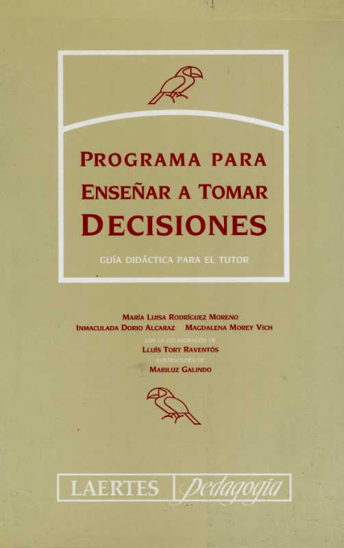 Programa para enseñar a tomar decisiones (Tutor)