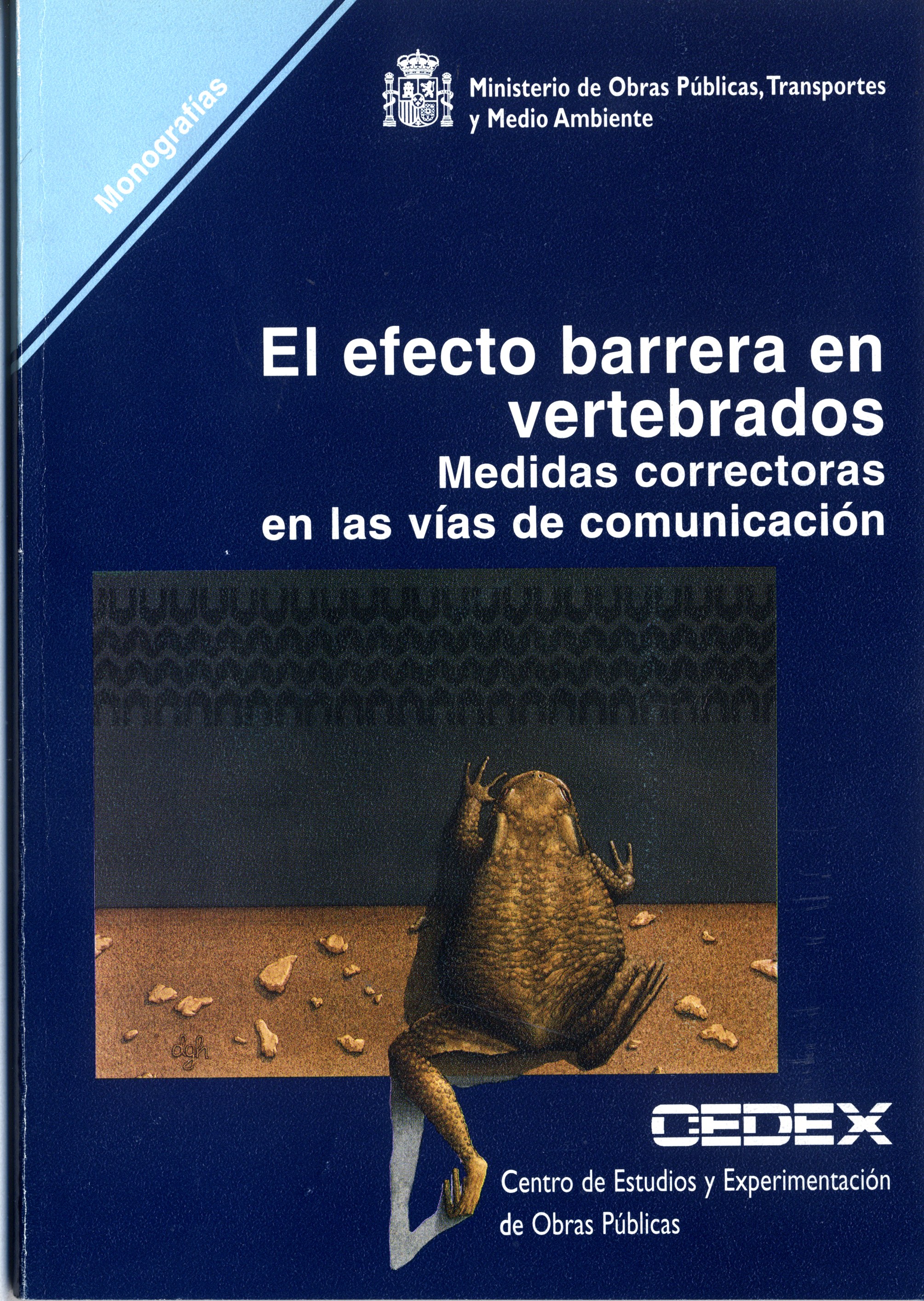 Efecto barrera en los vertebrados. Medidas correctoras en las vías de comunicación. M-44