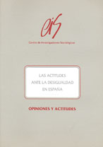 Las actitudes ante la desigualdad en España
