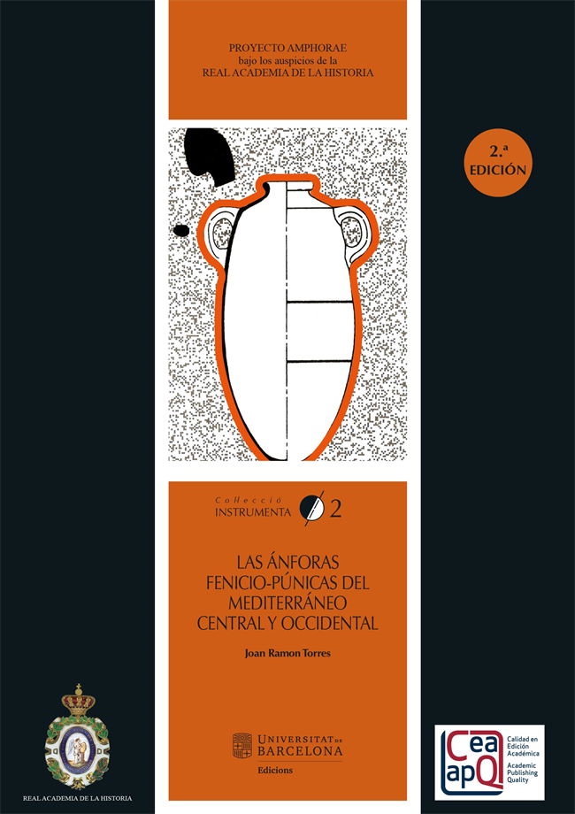 Las ánforas fenicio-púnicas del Mediterráneo Central y Occidental