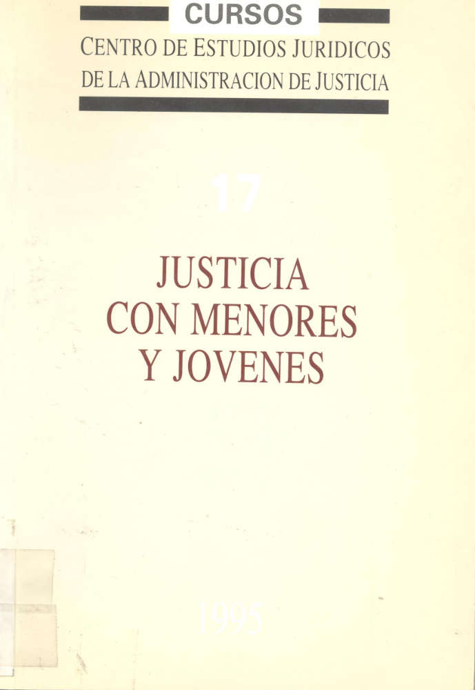 Justicia con menores y jóvenes