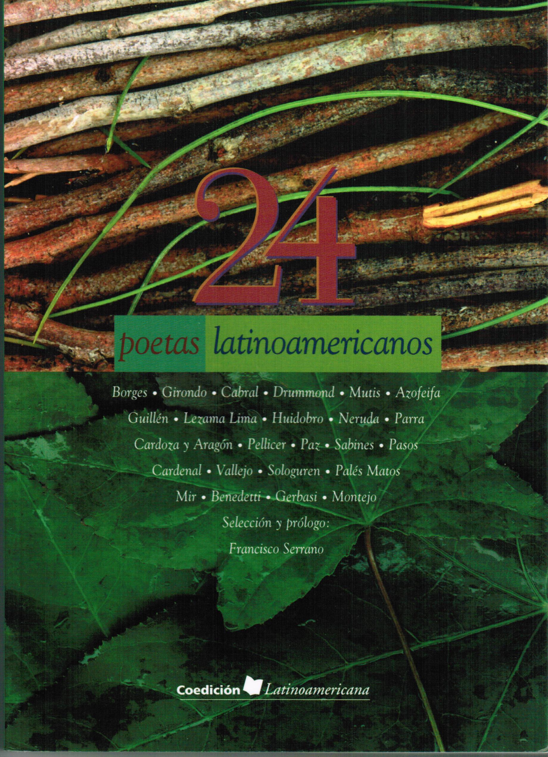 24 poetas latinoamericanos