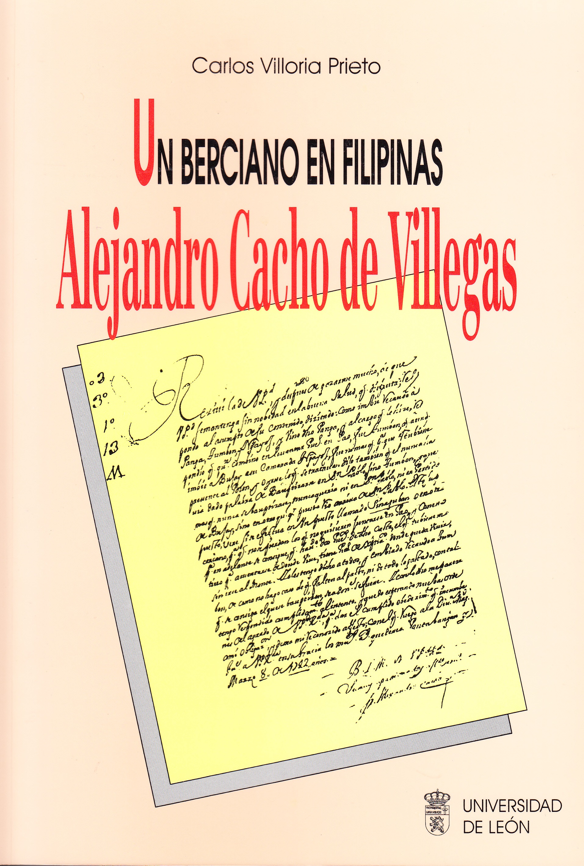 Un berciano en Filipinas. Alejandro Cacho de Villegas