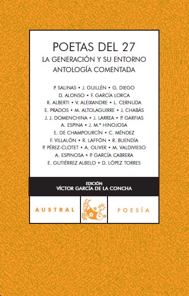 Poetas del 27. La Generación y su entorno