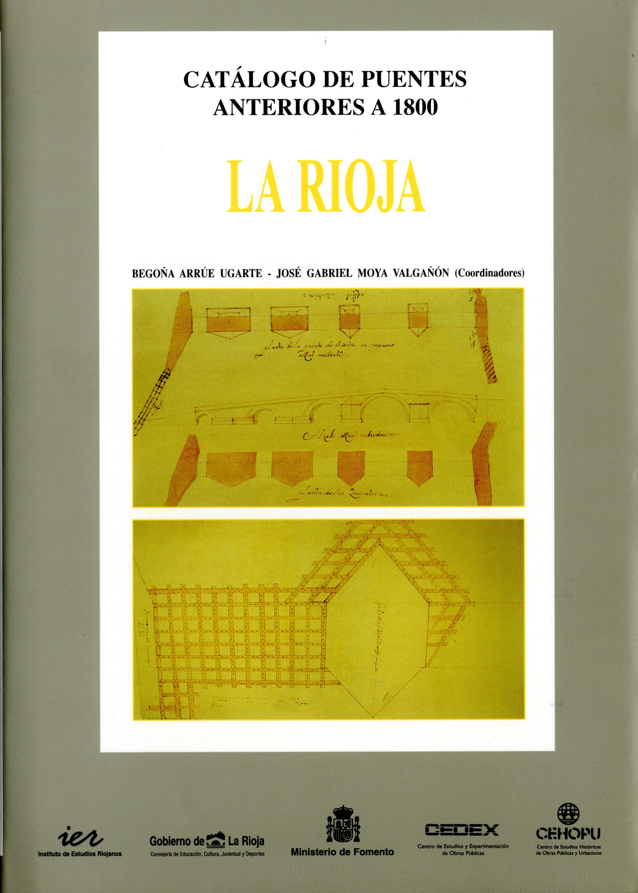 Catálogo de puentes anteriores a 1800.  La Rioja