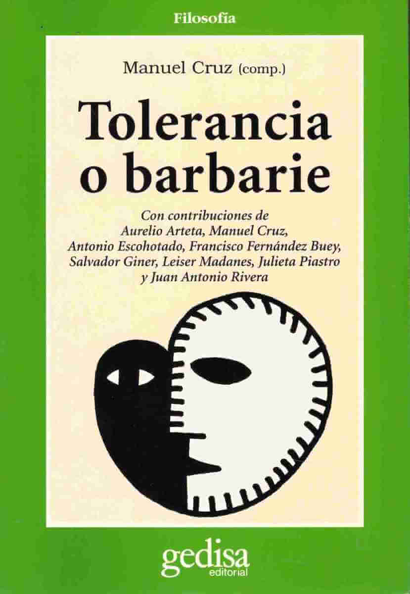 Tolerancia o barbarie