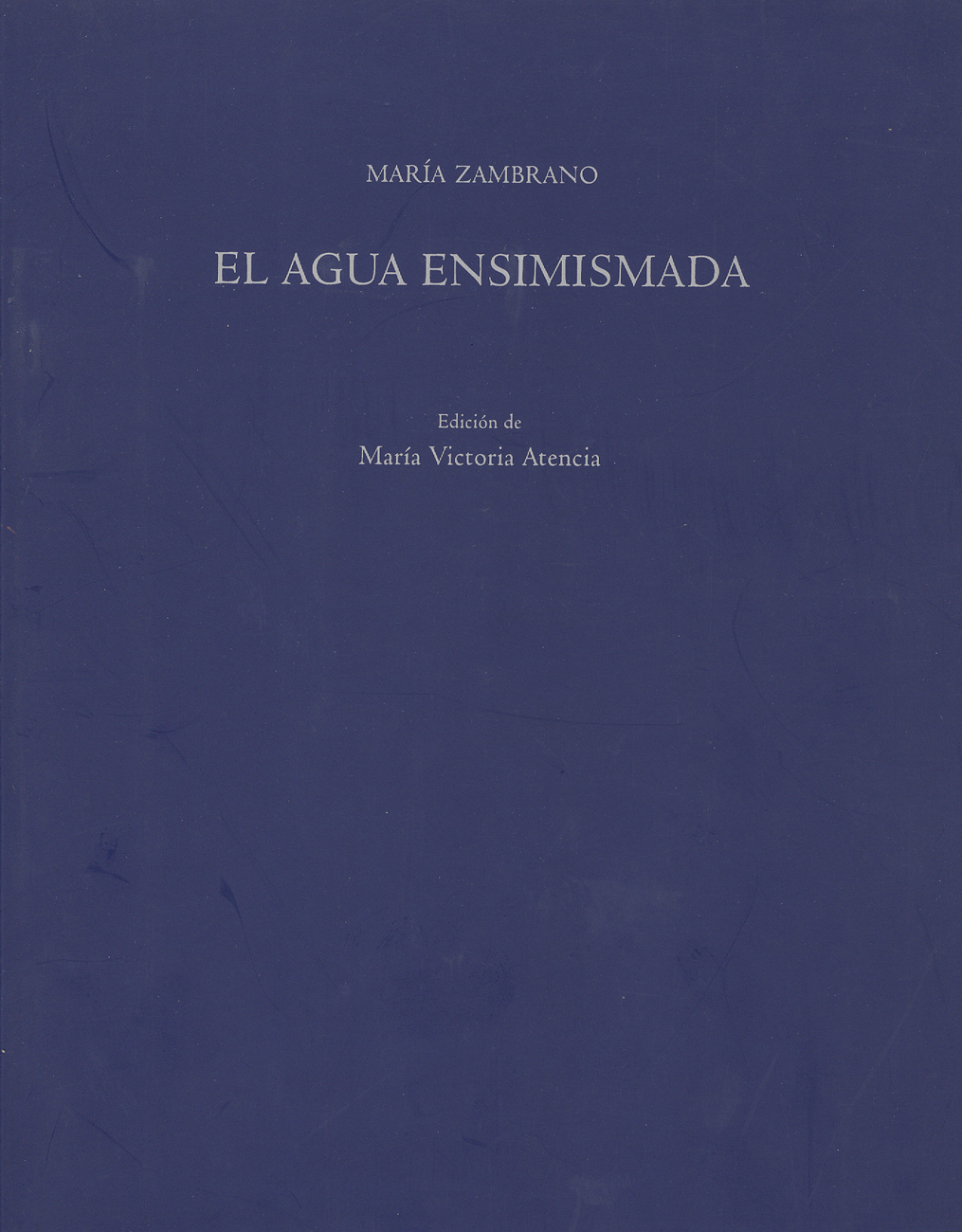 El agua ensimismada