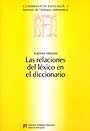 Las relaciones del lxico en el diccionario