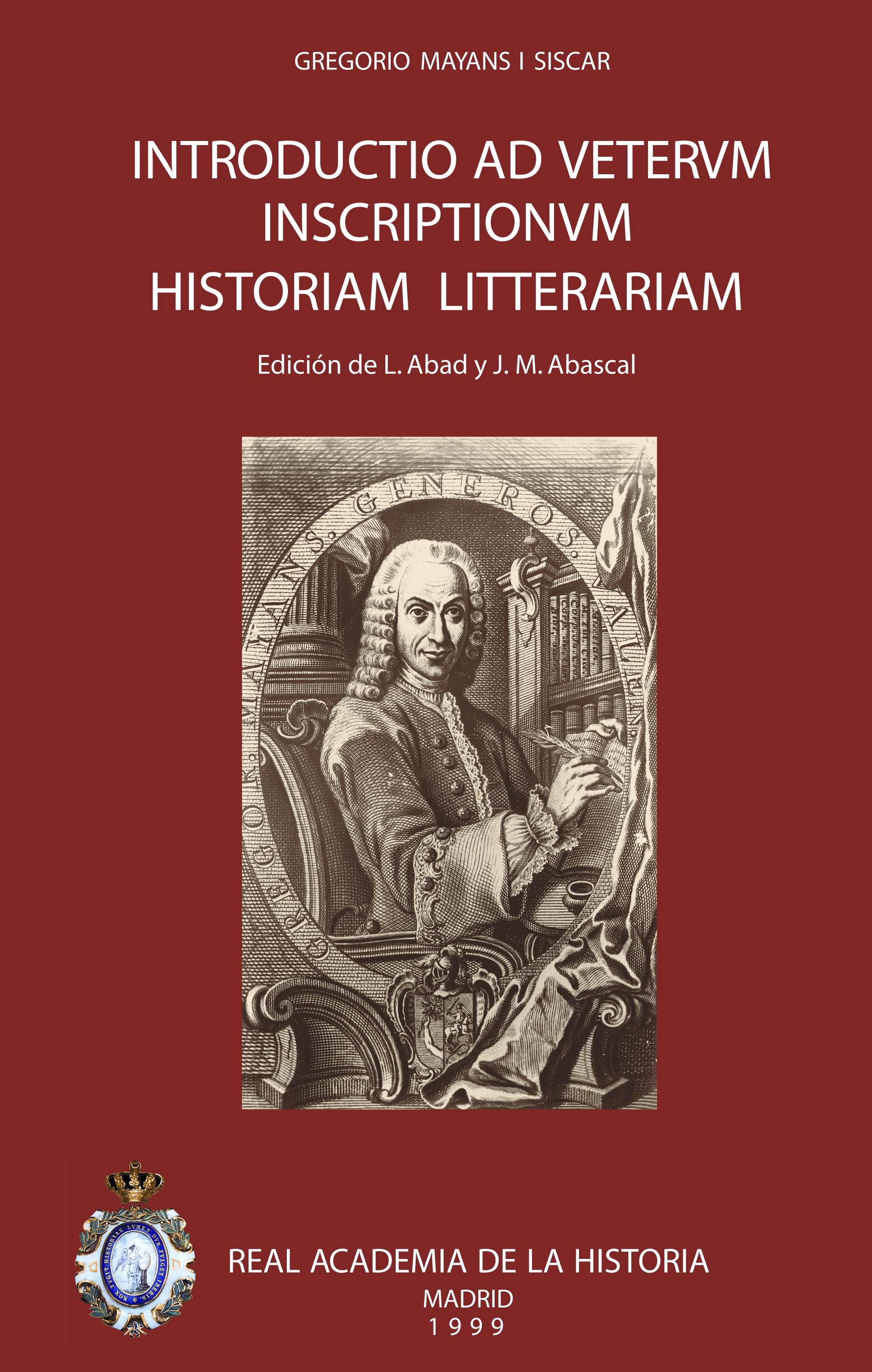 Introductio ad veterum inscriptionum historiam litterariam.