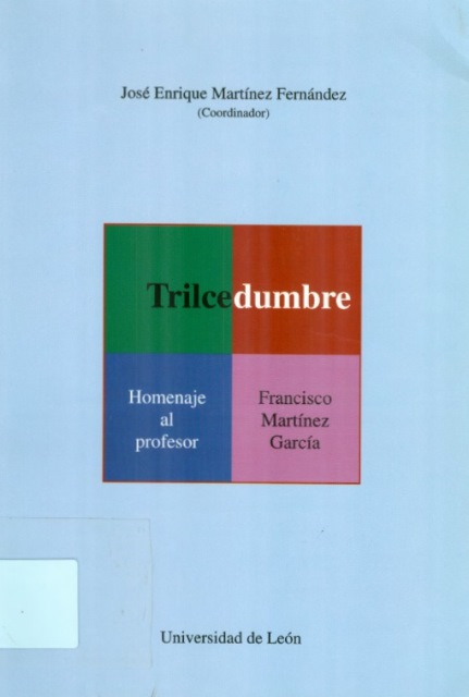 Trilcedumbre, homenaje al profesor Francisco Martínez García