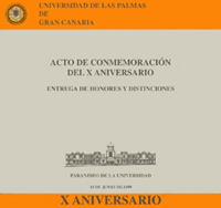 Acto de conmemoración del X aniversario