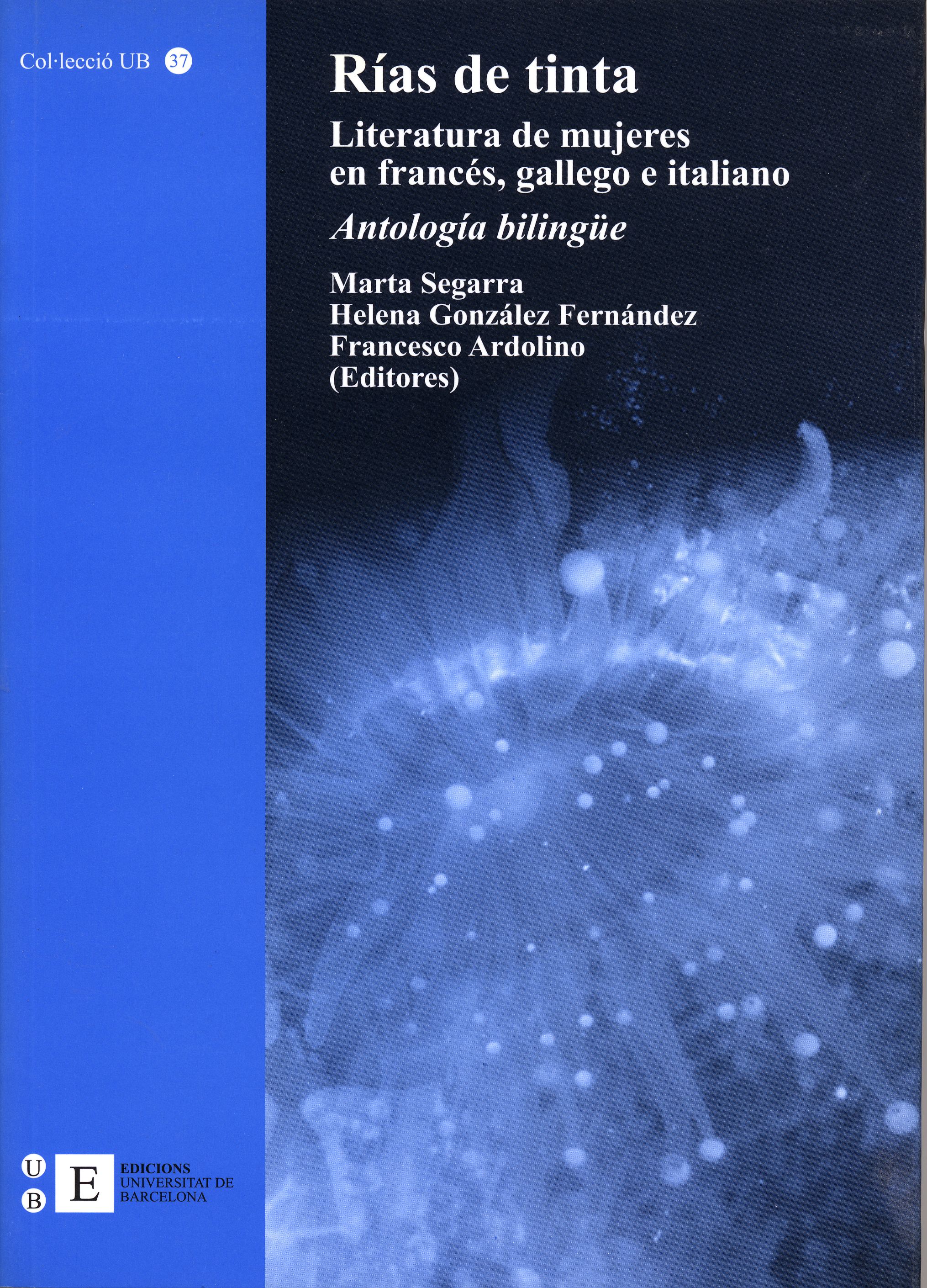 Rías de tinta. Literatura de mujeres en francés, gallego e italiano