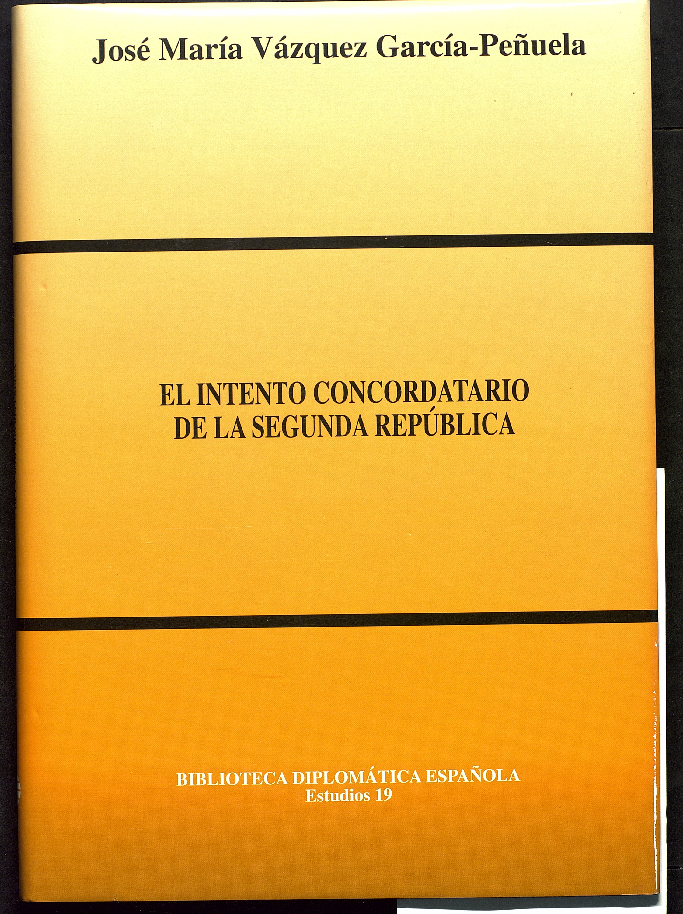 El intento concordatario de la Segunda República