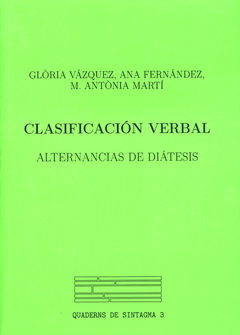 Clasificación verbal.