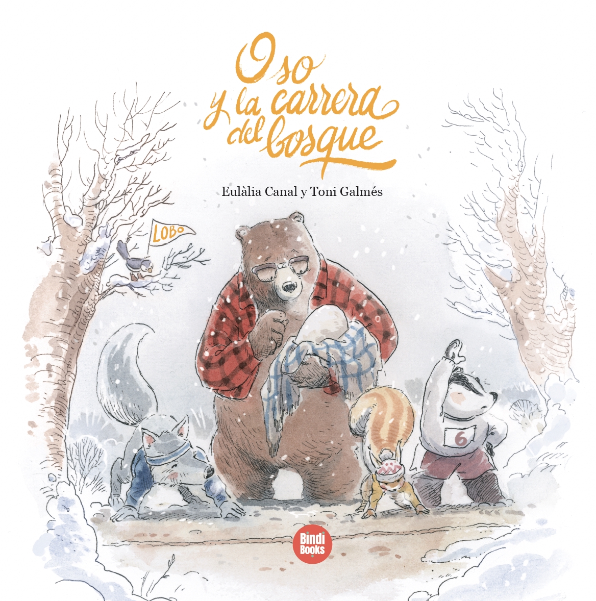 Oso y la carrera del bosque