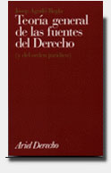 Teoría general de las fuentes del Derecho