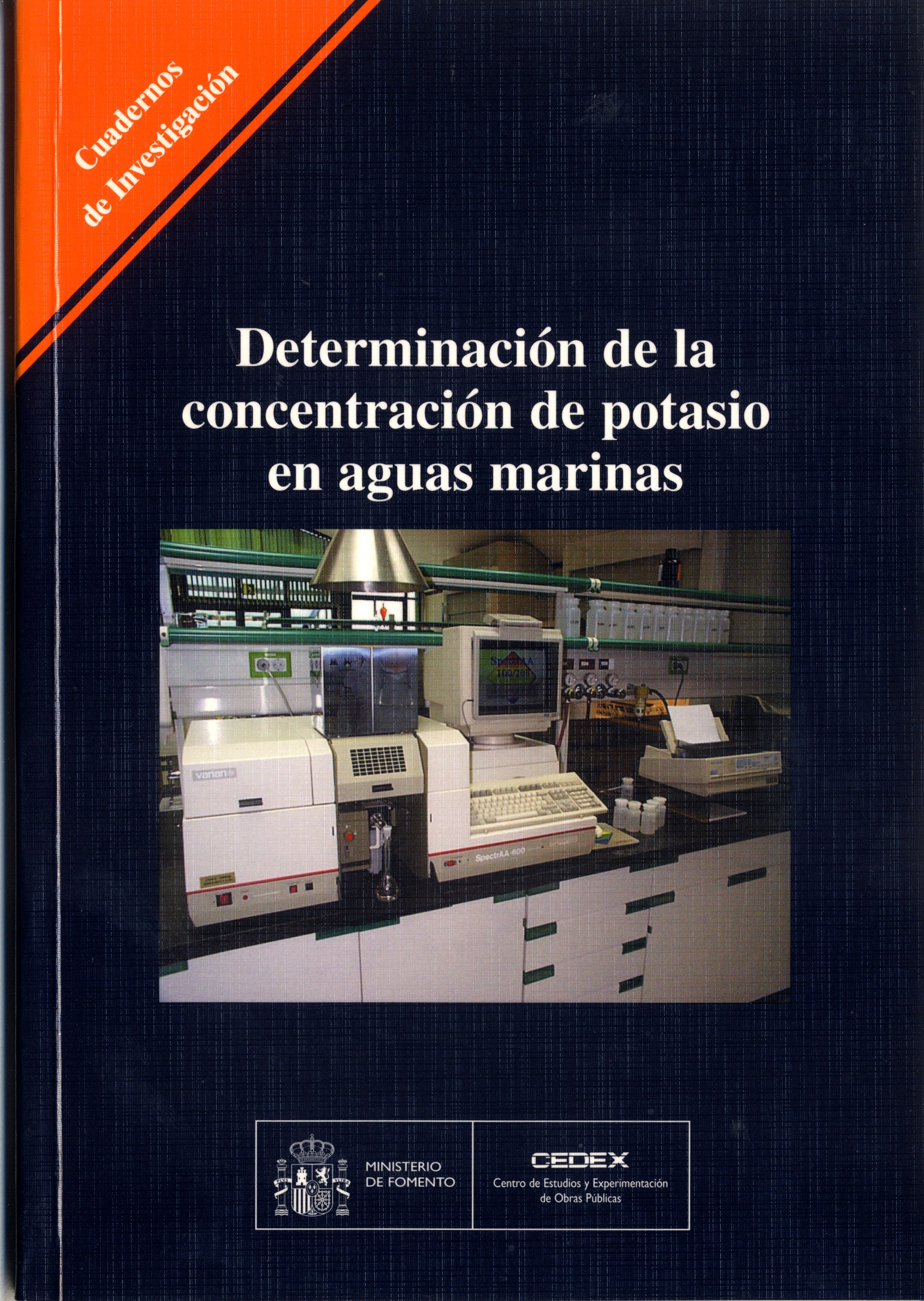 Determinación de la concentración de potasio en aguas marinas. C-44