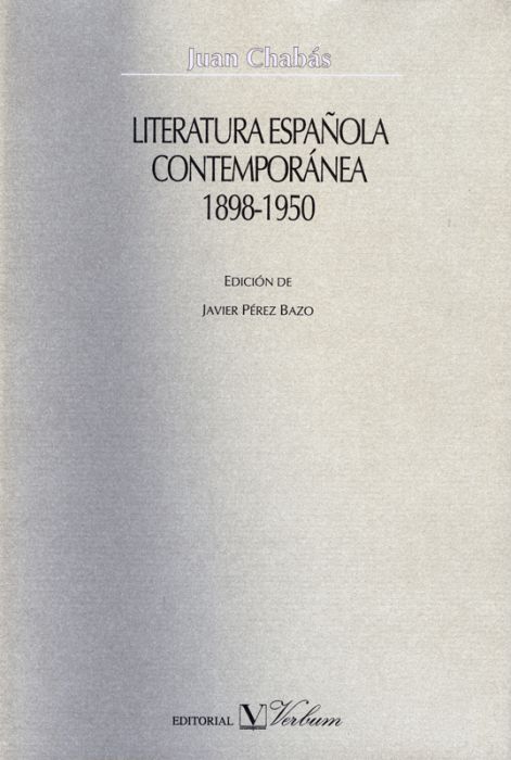 Literatura española contemporánea, 1898-1950