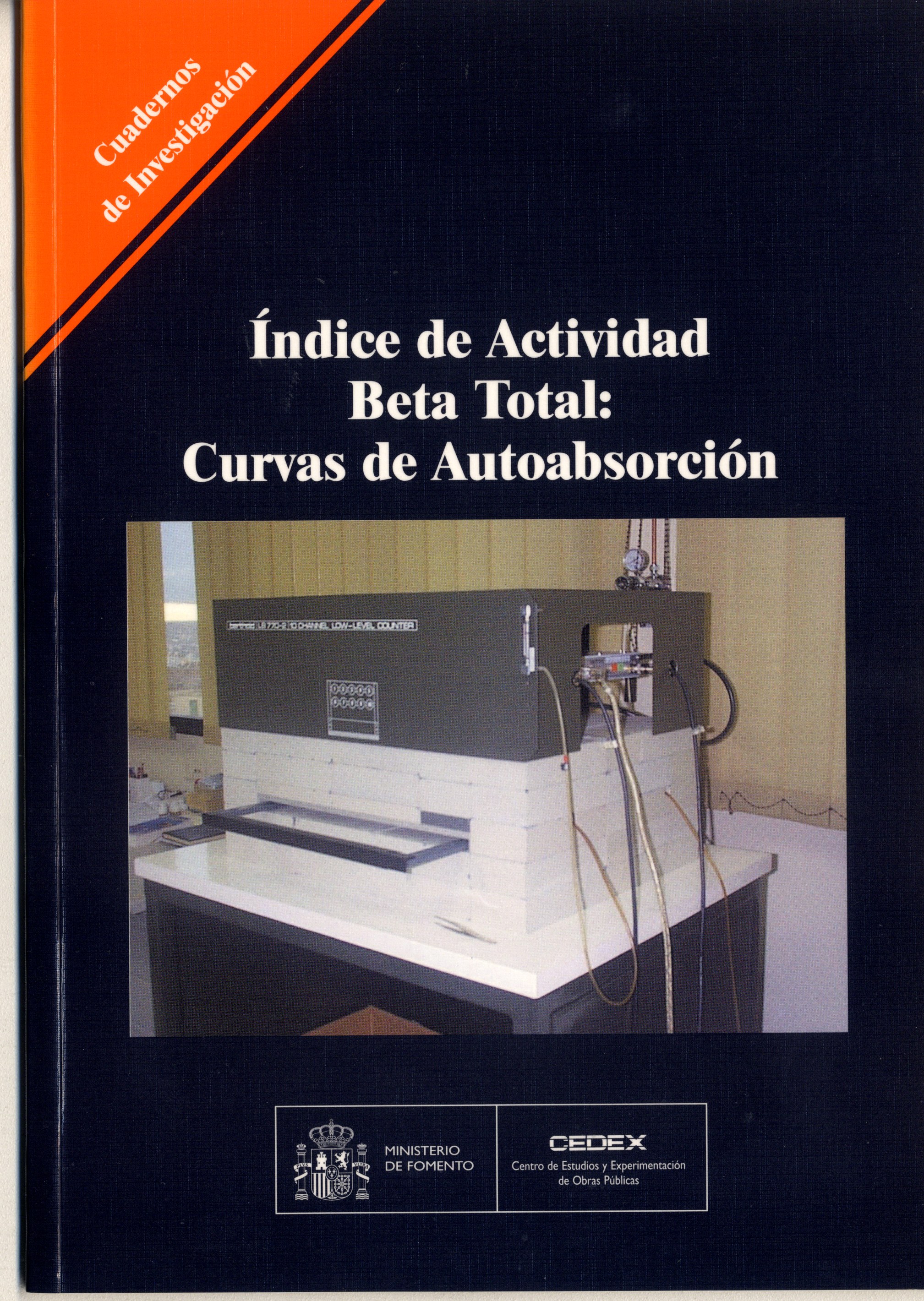 Índice de actividad beta total: curvas de autoabsorción. C-46