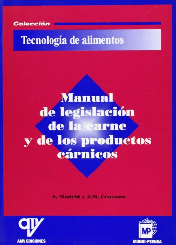 Manual de legislación de la carne y de los productos cárnicos