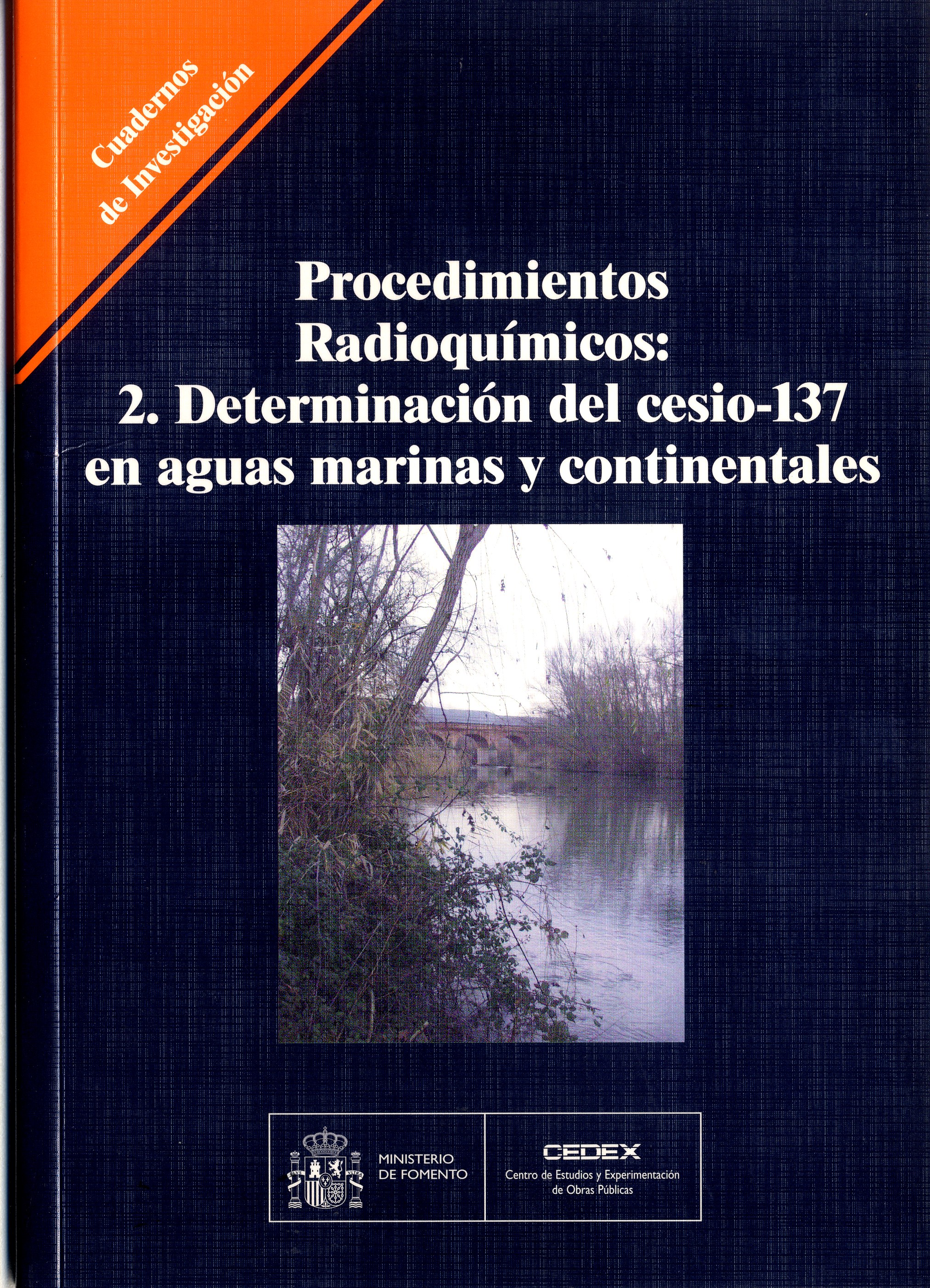 Procedimientos Radioquímicos: 2. Determinación del cesio-137 en aguas marinas y continentales. C-45