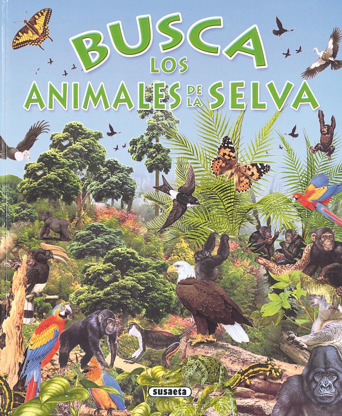 Busca los animales de la selva