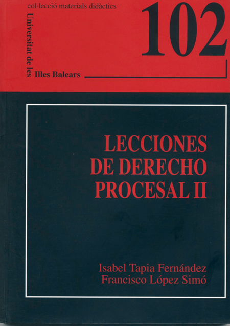 Lecciones de derecho procesal II