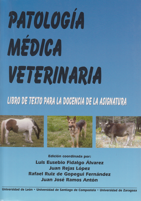 Patología médica veterinaria: libro de texto para la docencia de la asignatura