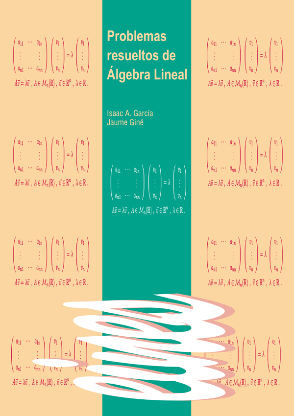 Problemas resueltos de álgebra lineal.