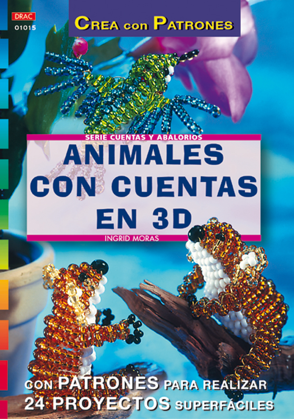 Serie Abalorios nº 15. ANIMALES CON CUENTAS EN 3D