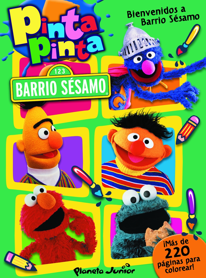 Barrio Sésamo. Pinta pinta