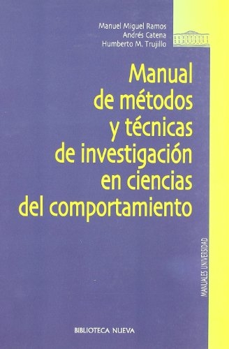 Manual de métodos y técnicas de investigación en ciencias del comportamiento