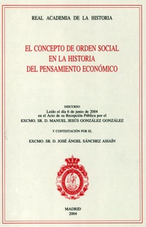 El concepto de orden social en la historia del pensamiento económico.