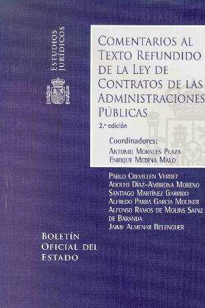 Comentarios al texto refundido de la Ley de contratos de las Administraciones Públicas