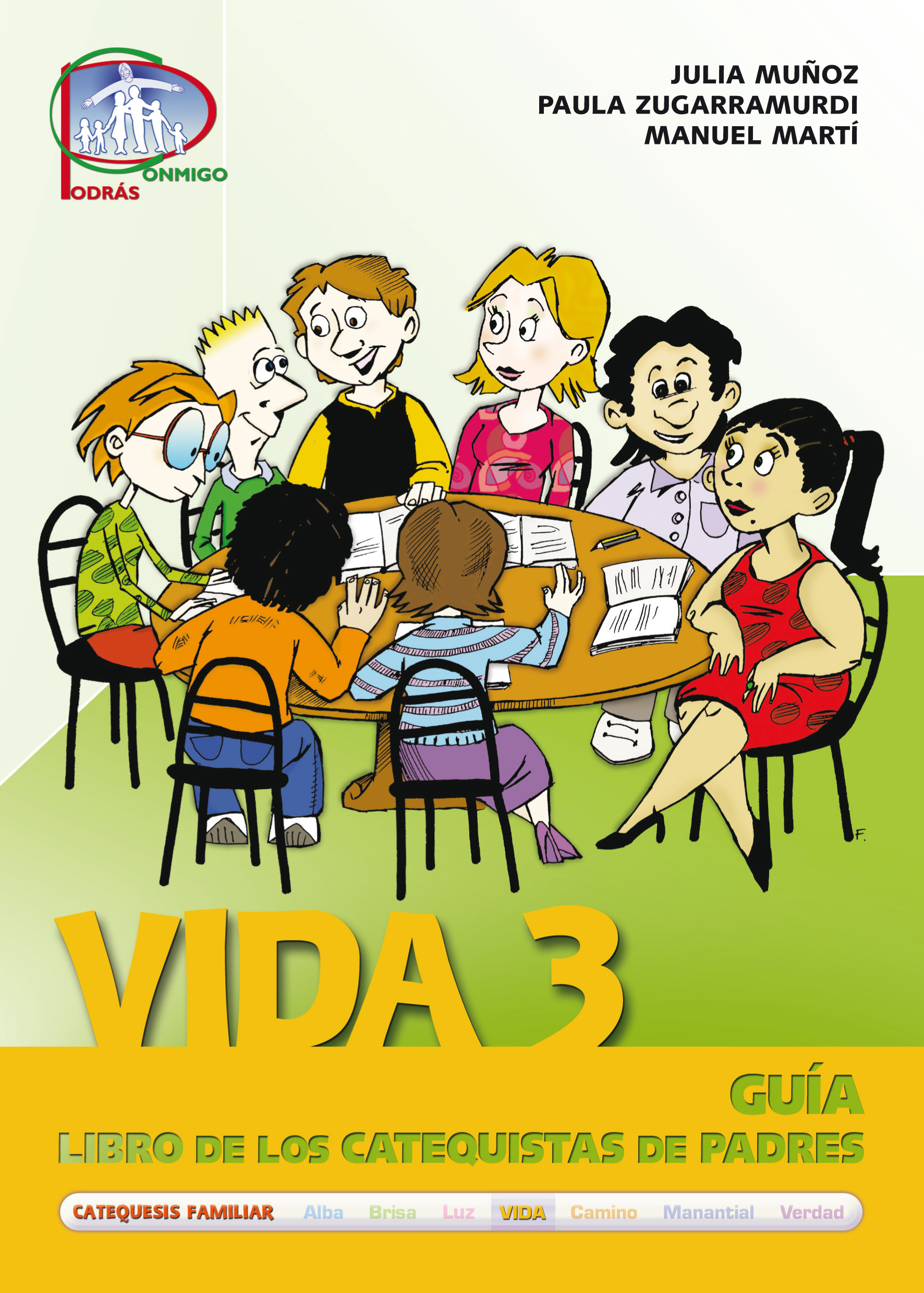 Vida 3. Guía. Libro de catequistas de padres